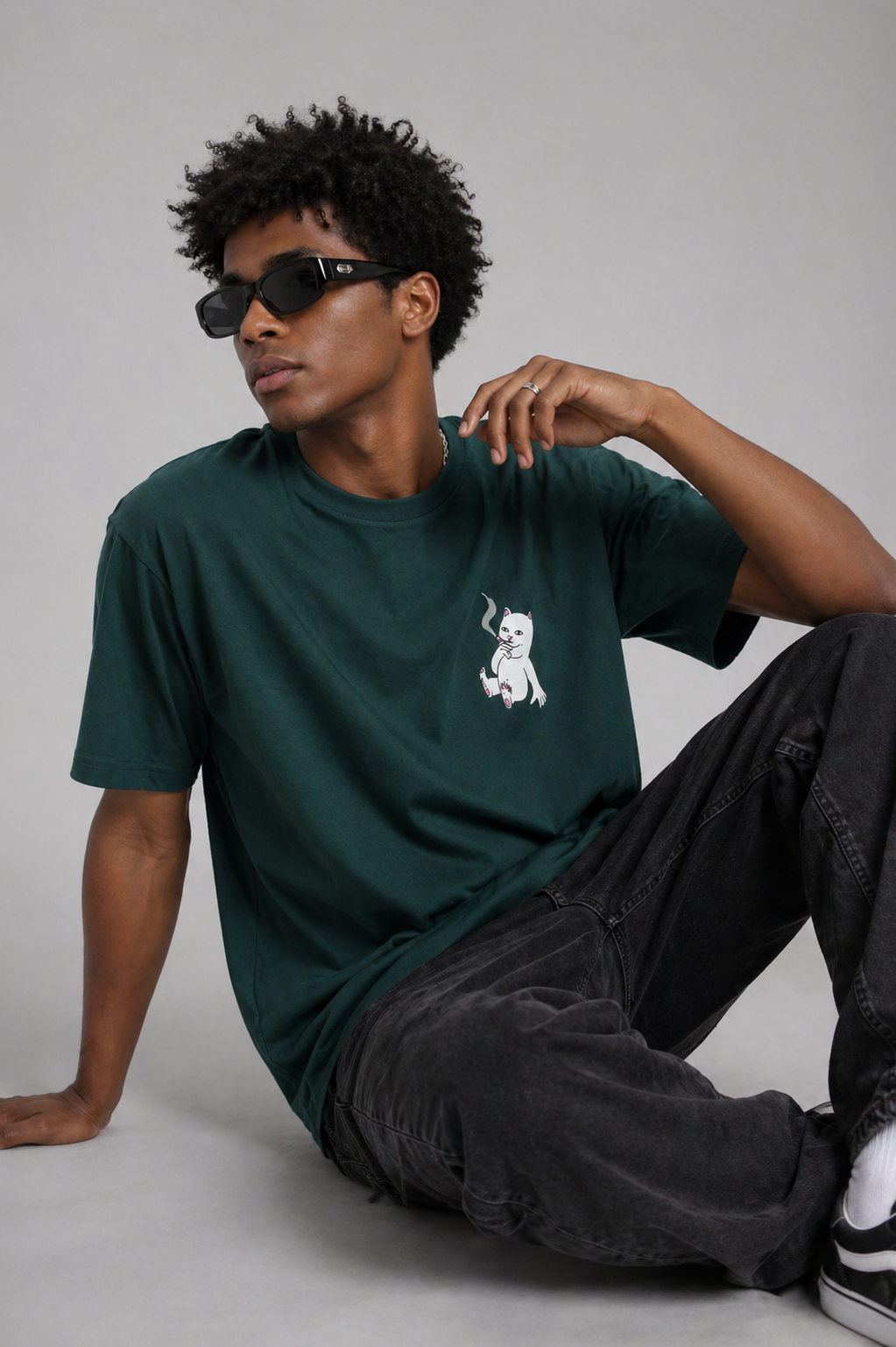 POLO RIPNDIP VERDE OSCURO / MARIO BROS