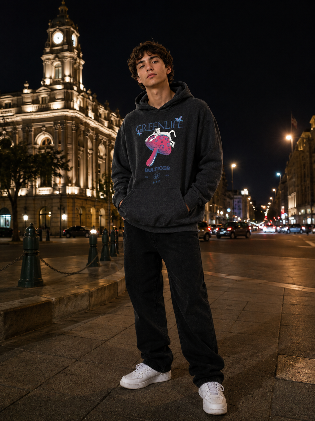 POLERA BULTIGER / GRIS / HONGO