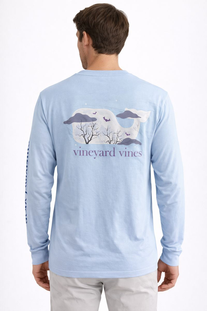 POLO MANGA LARGA VINEYARD / CELESTE / HALLOWEEN
