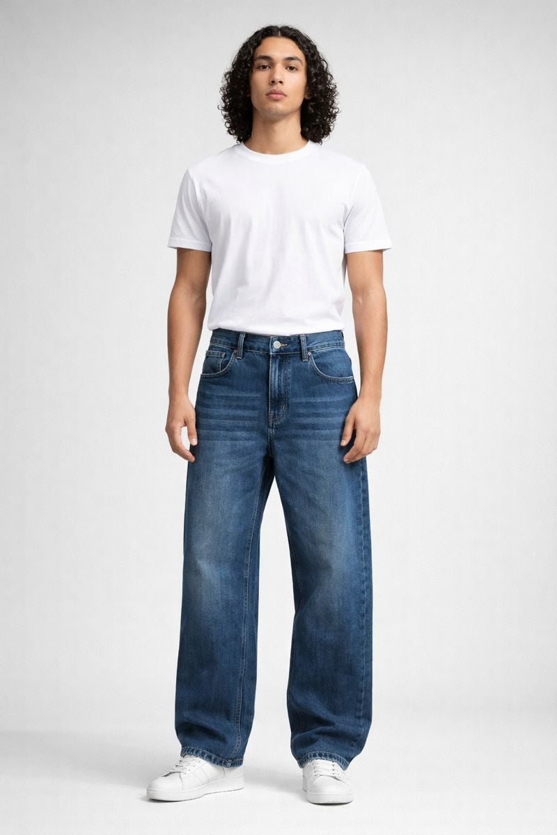 PANTALON LEVERAGE BAGGY / AZUL