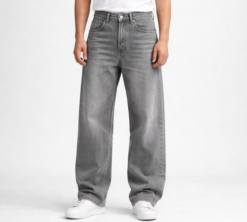 PANTALON LEVERAGE BAGGY / GRIS