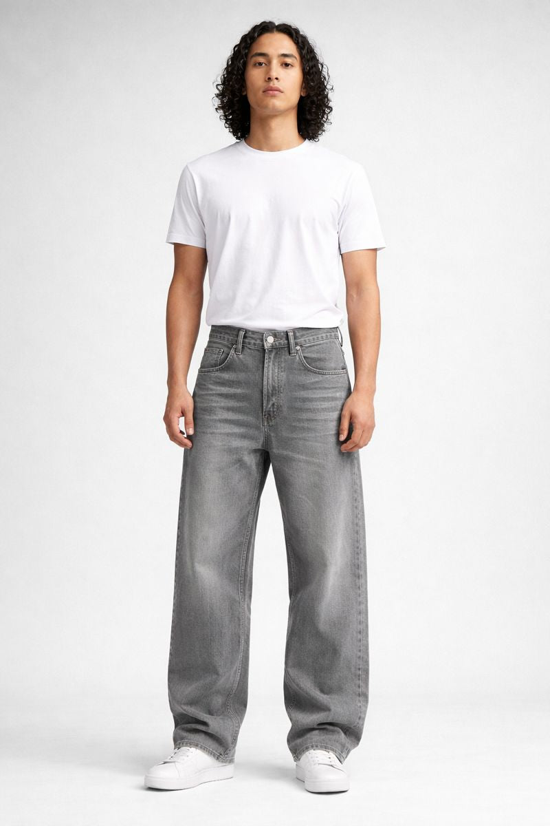 PANTALON LEVERAGE BAGGY / GRIS