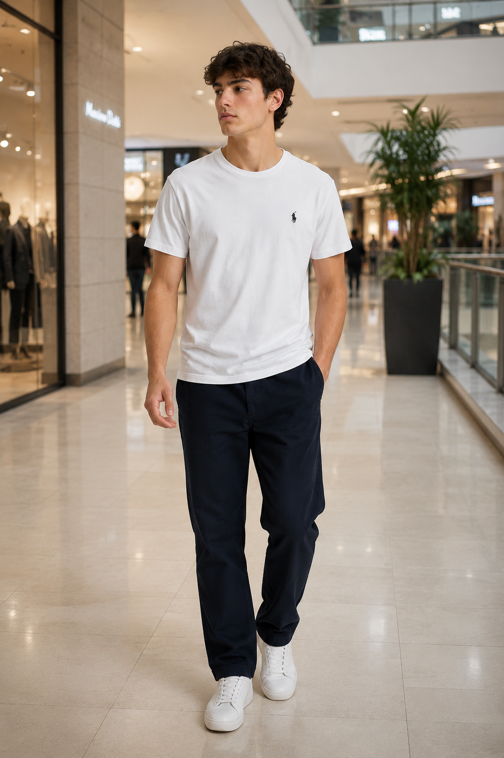 POLO RALPH LAUREN CLASICO / BLANCO