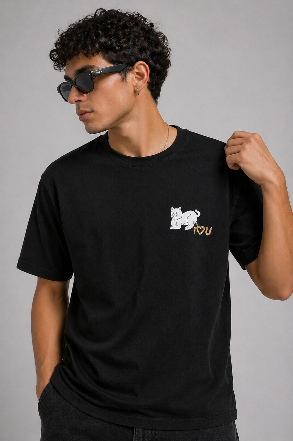 POLO NEGRO RIPNDIP NEGRO