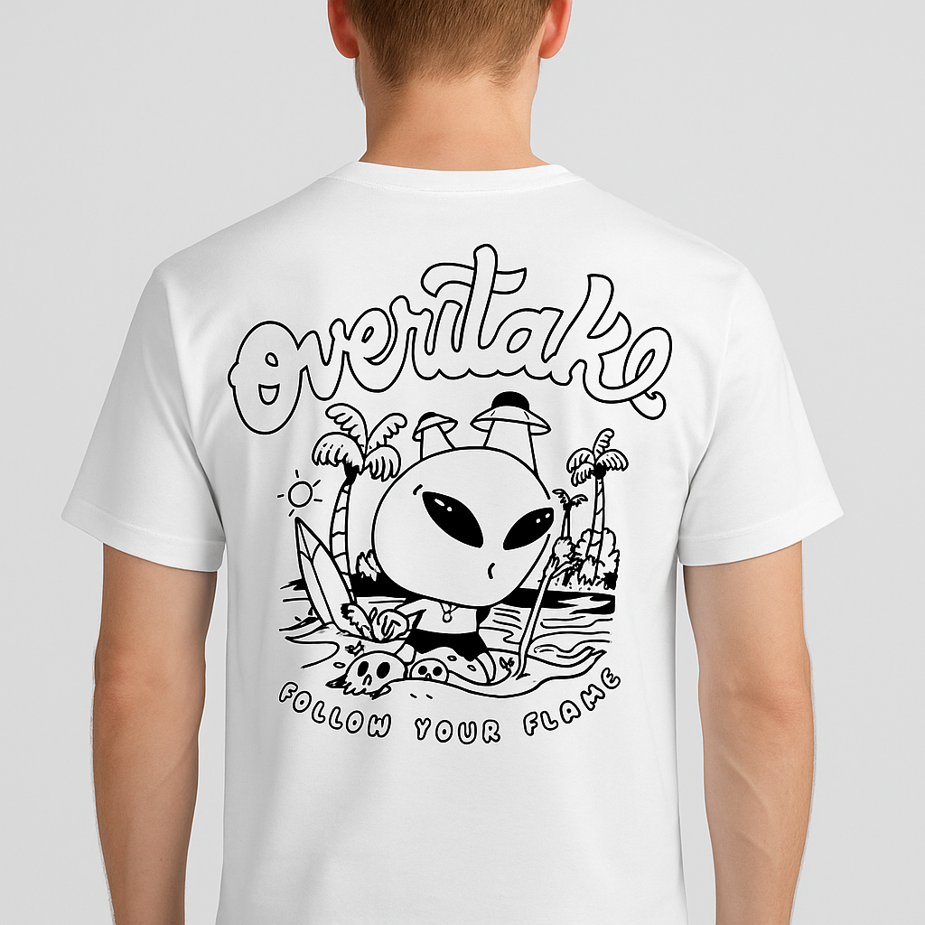 POLO CLASICO OVERTAKE / BLANCO / MAGIC TEES