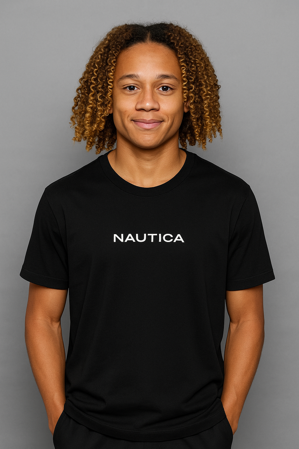 POLO NAUTICA NEGRO / SINCE 1966