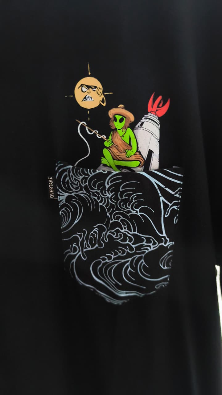 POLO CLASICO OVERTAKE / NEGRO / HUDLE ALIEN