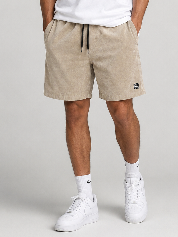 SHORT BULTIGER / BEIGE TEXTURA