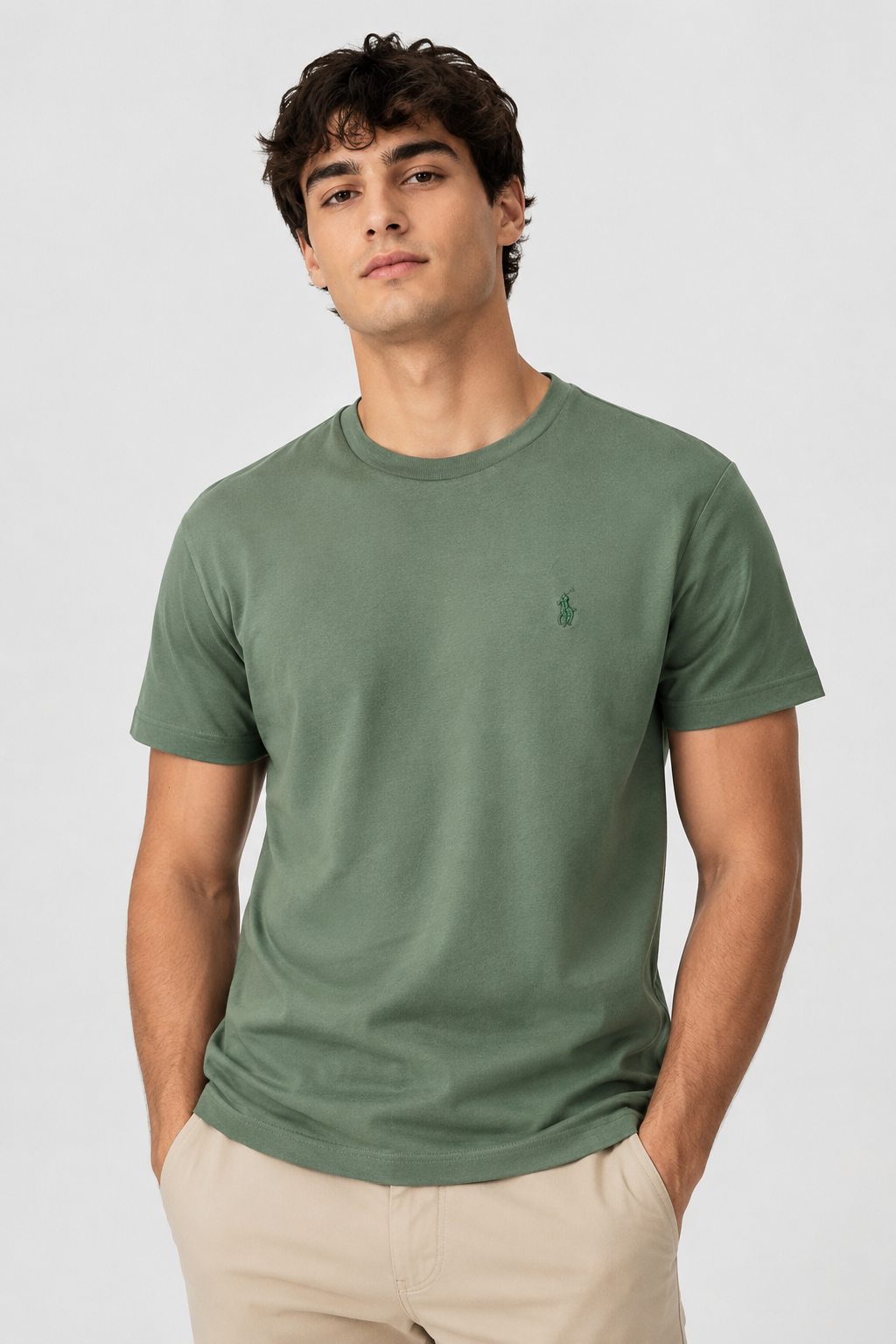POLO RALPH LAUREN CLASICO / VERDE OLIVO