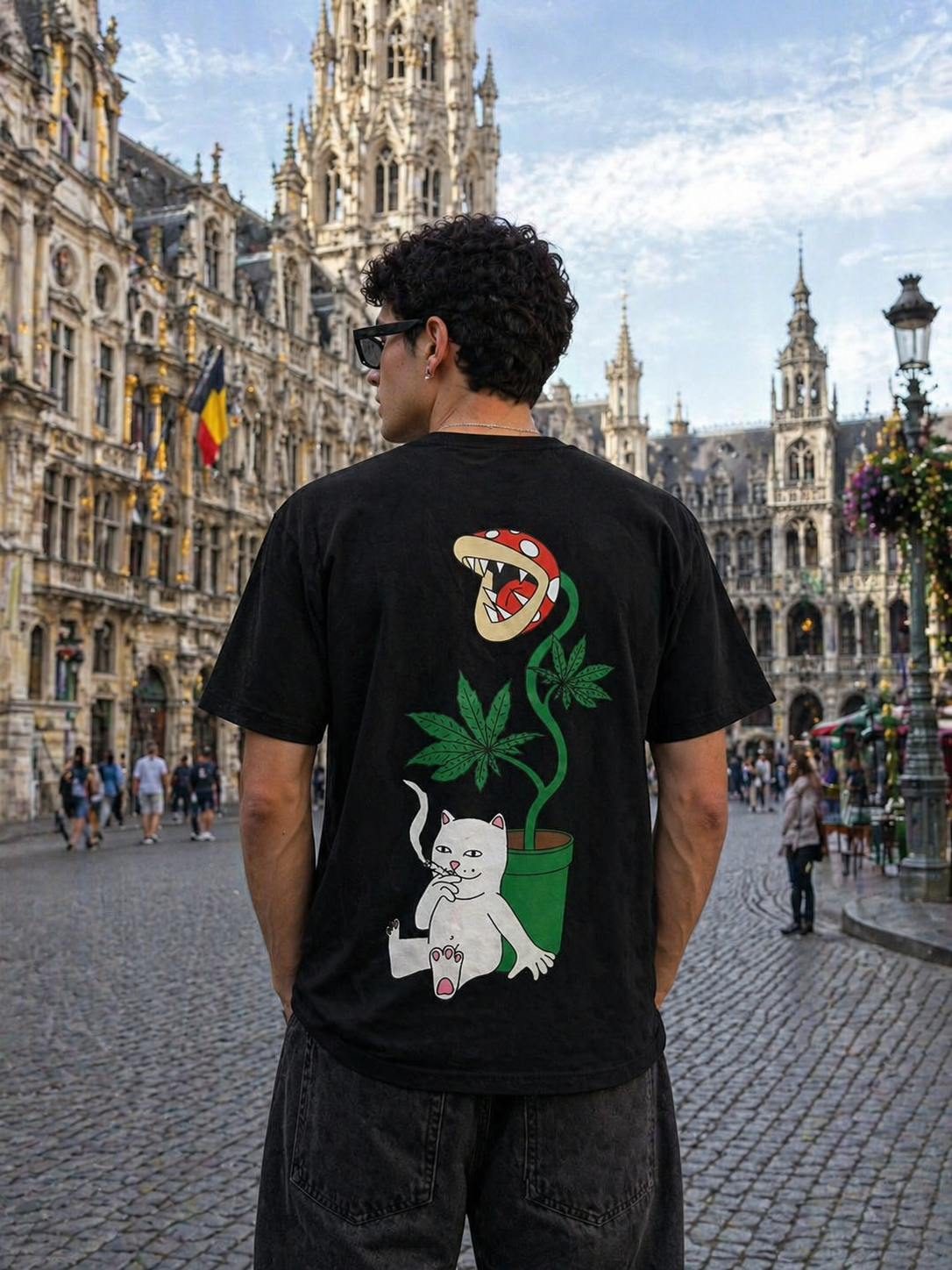 POLO RIPNDIP NEGRO / MARIO BROS