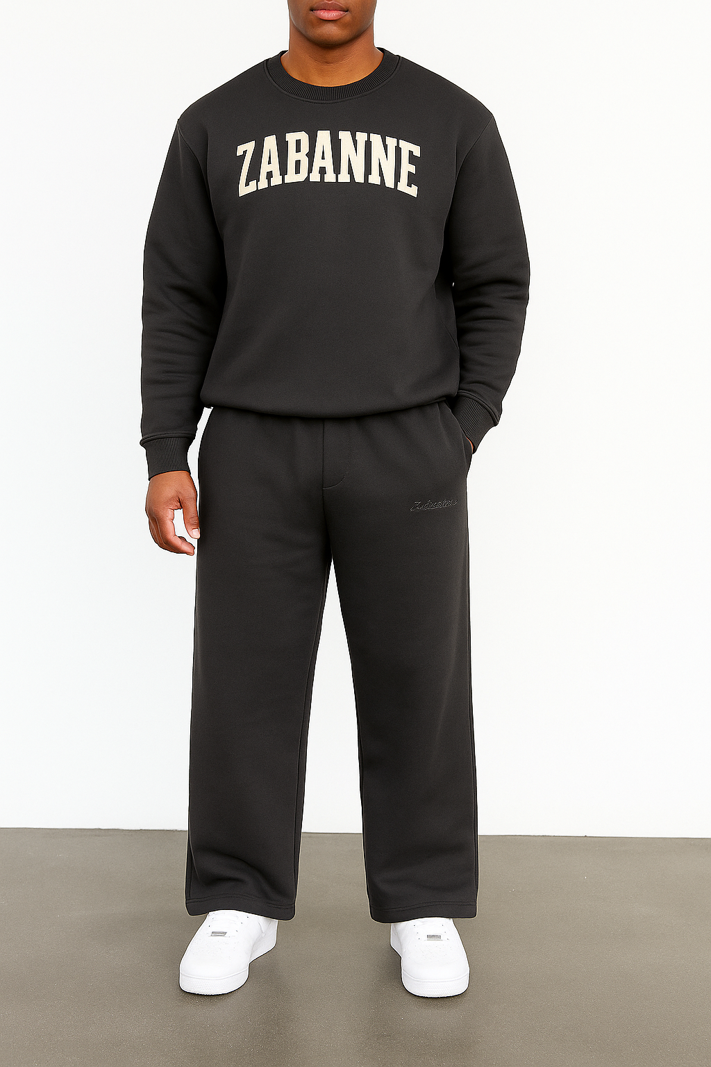 BUZO BAGGY ZABANNE / GRIS OSCURO