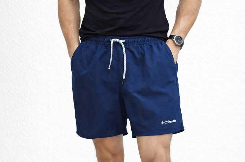 SHORT PLAYERO COLUMBIA / AZUL