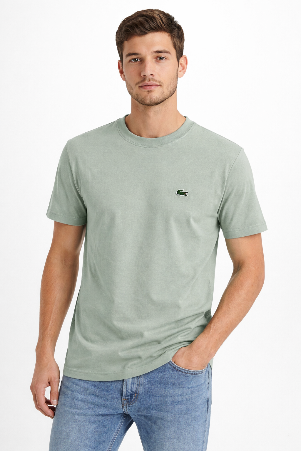 POLO LACOSTE / VERDE CLARO