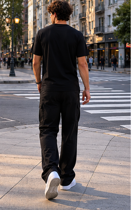 POLO COLUMBIA NEGRO / PFG SIN GRAFITI