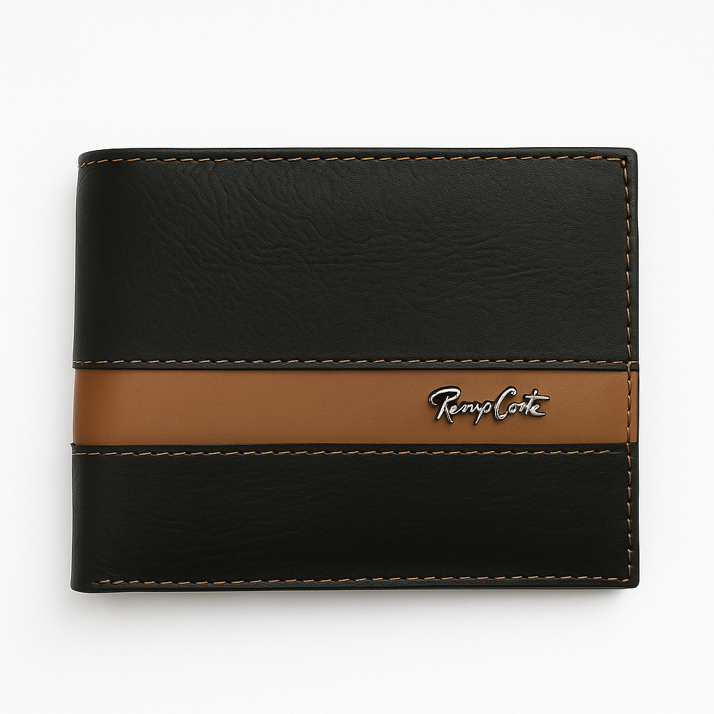 BILLETERA RENZO COSTA FRANJA CENTRAL TONO CAMEL