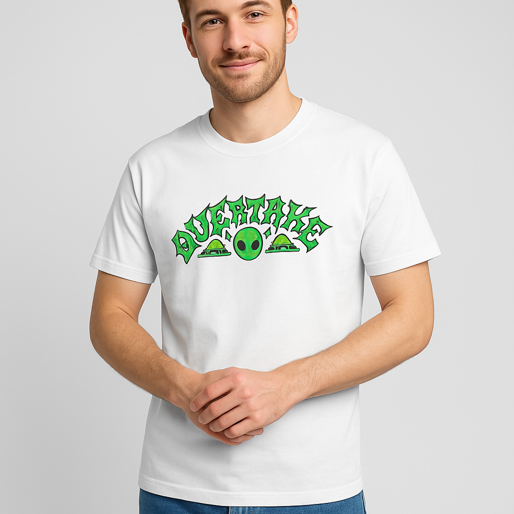 POLO CLASICO OVERTAKE / BLANCO / LIGHTING ACID LIGHT