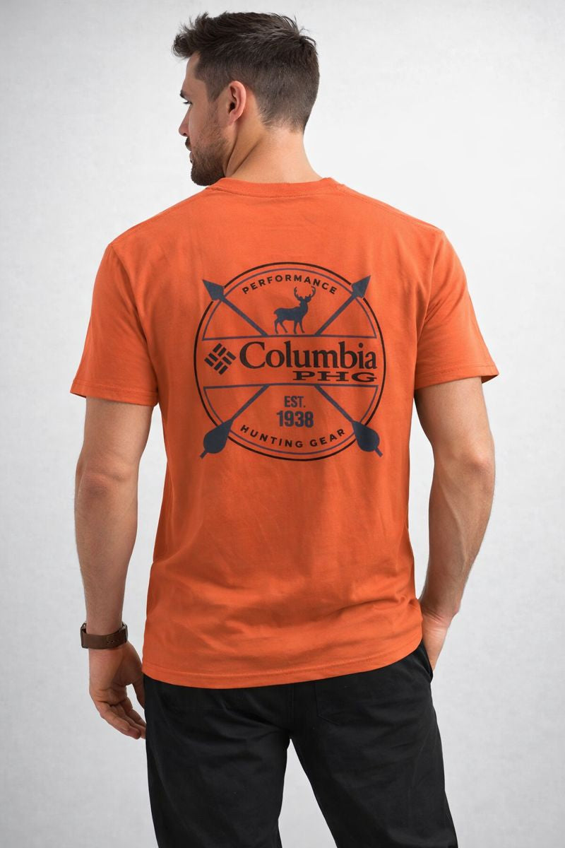 POLO COLUMBIA CORAL / VENADO CIRCULO