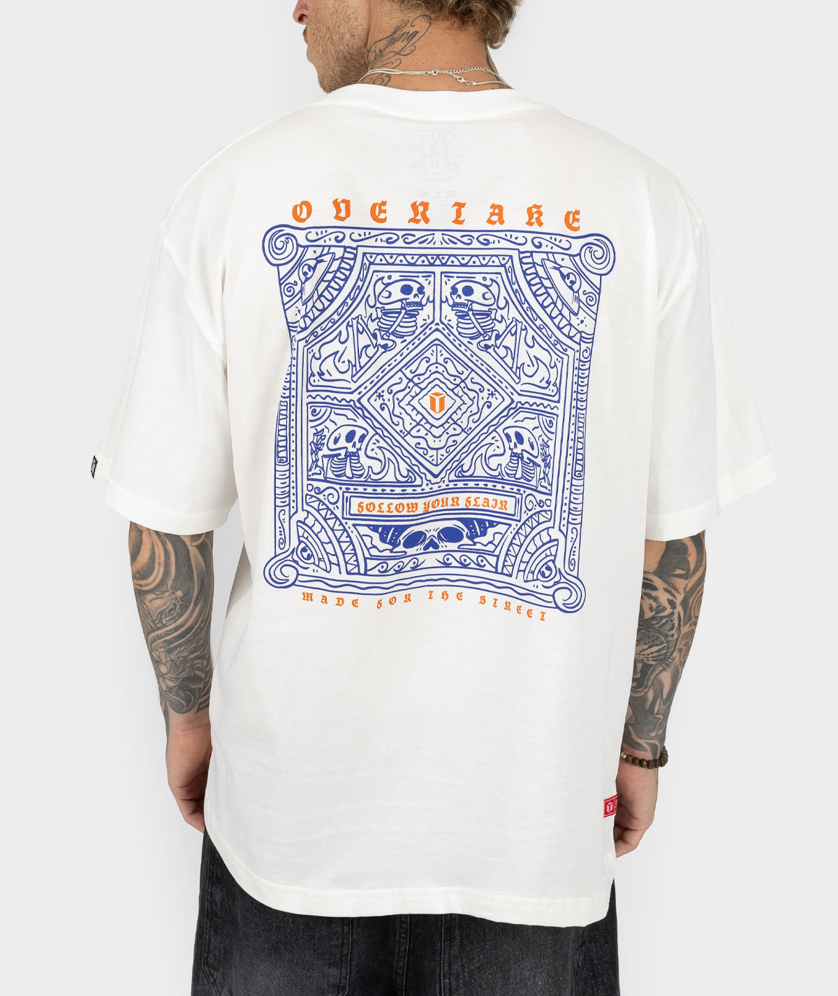 POLO OVERTAKE BLANCO - BANDANA SKULL