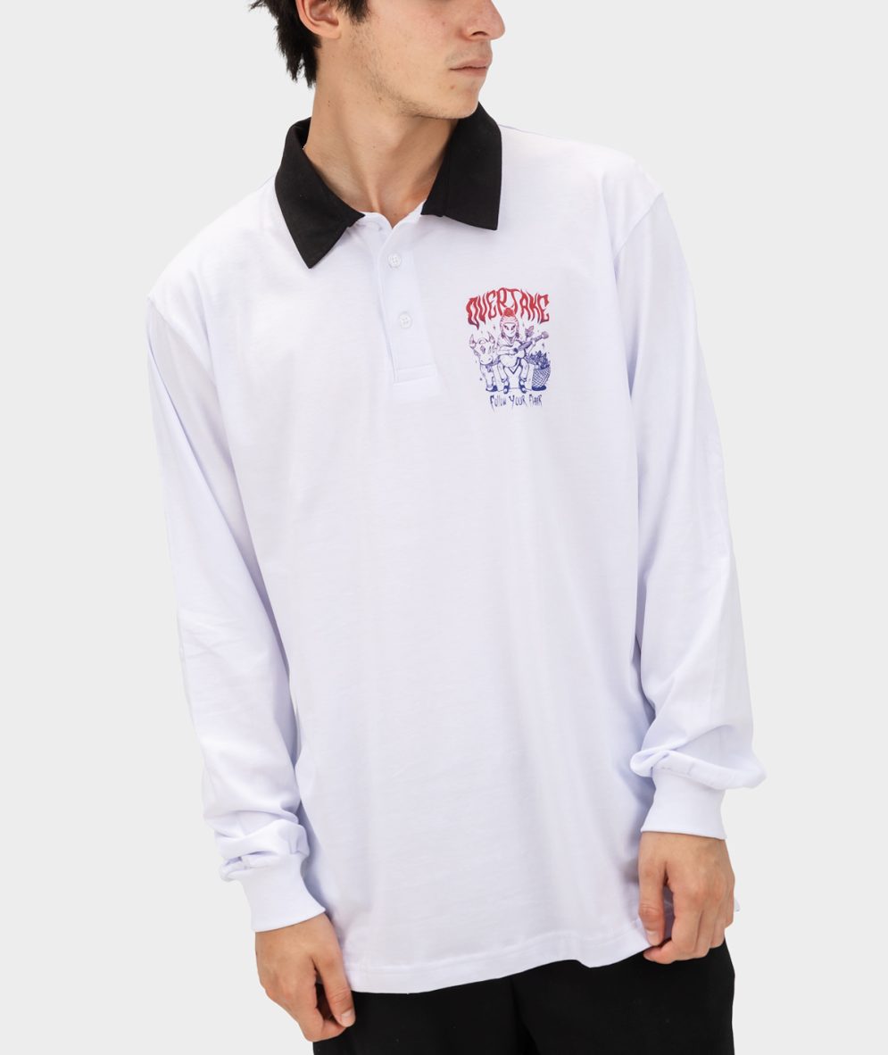 polo camisero manga larga overtake - altarpiece of fly