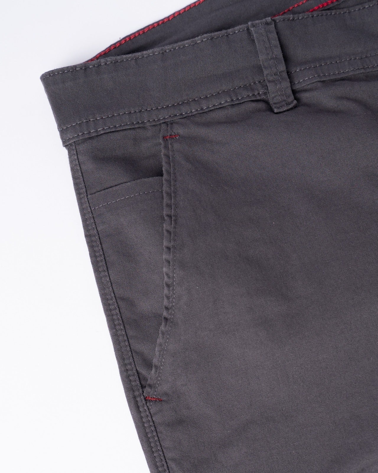 chino drill pants gris grafito
