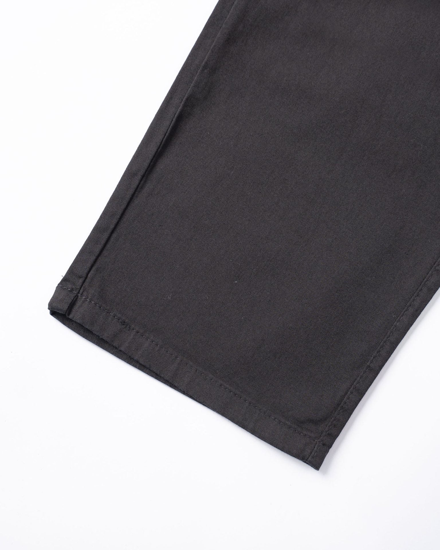 chino drill pants negro