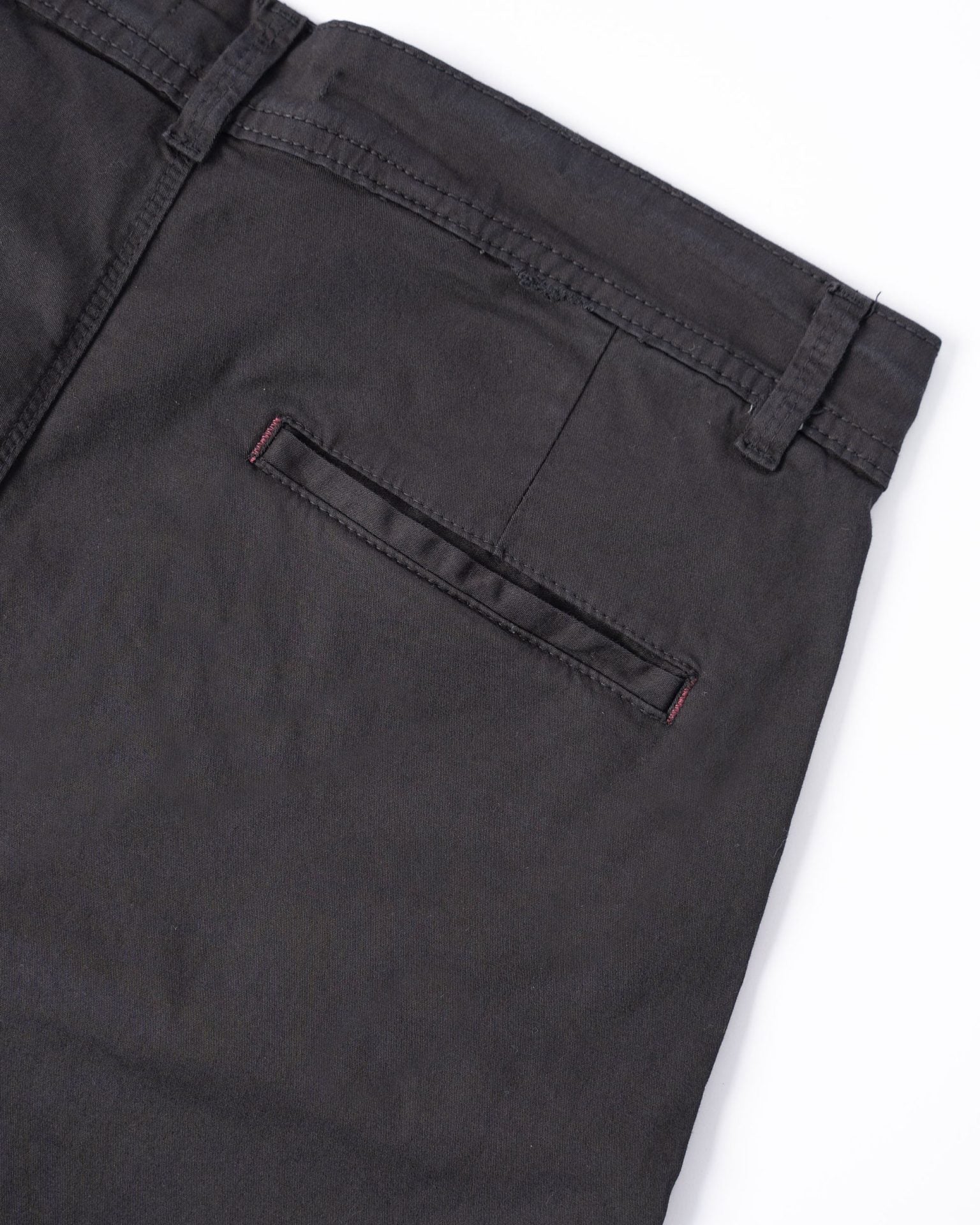 chino drill pants negro
