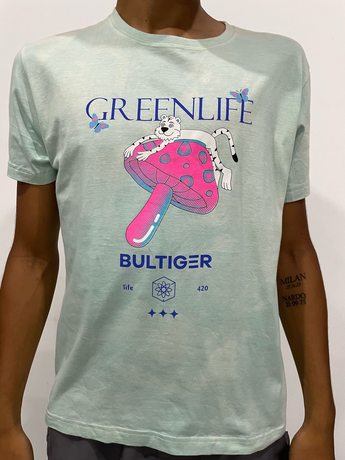 Polo Bultiger verde claro / Greenlife