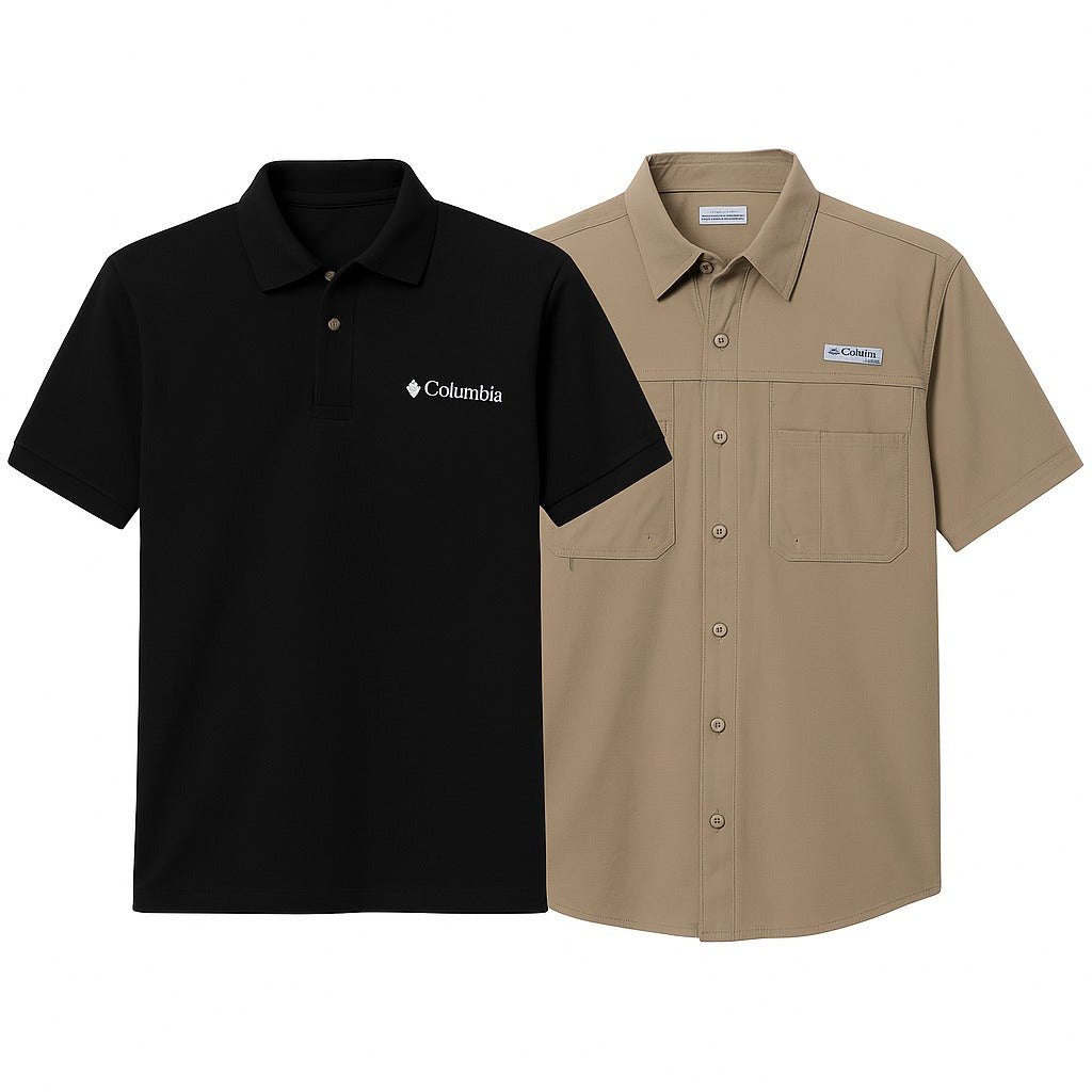 Camisero Columbia + Camisa Columbia Manga Corta