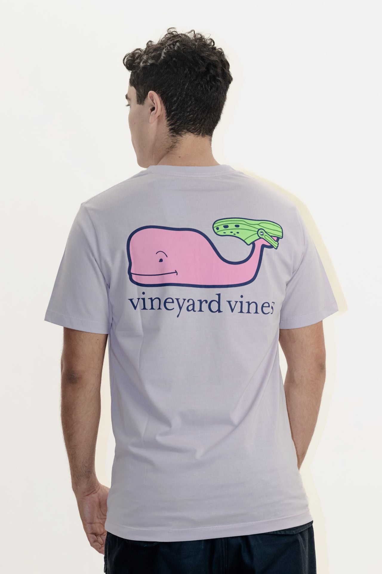 polo vineyard vines clasico lila - edición CROCS