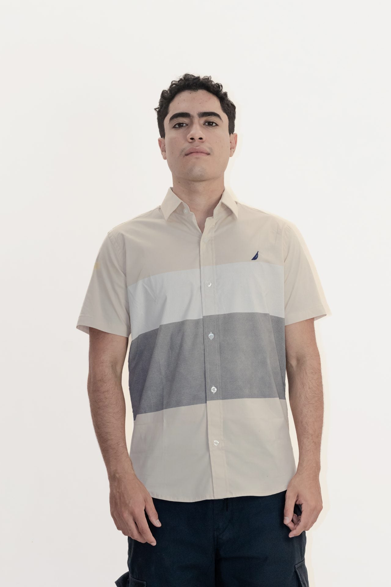 Camisa Nautica mostaza
