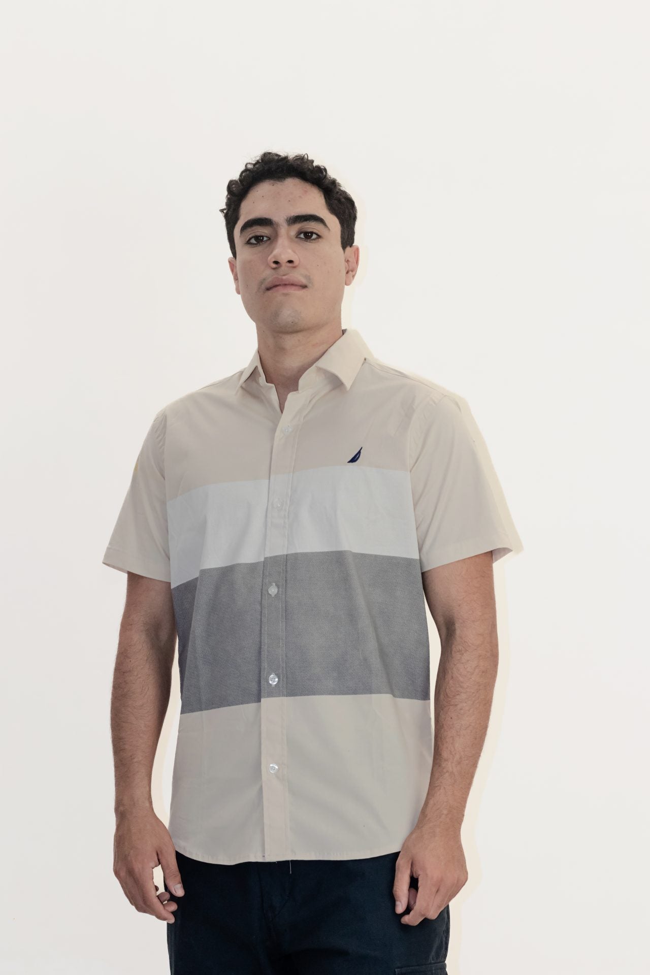 Camisa Nautica mostaza