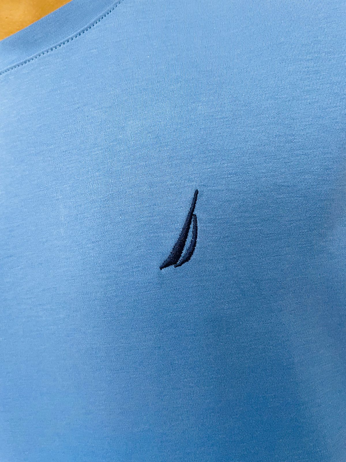 Polo Nautica Lila / Logo negro