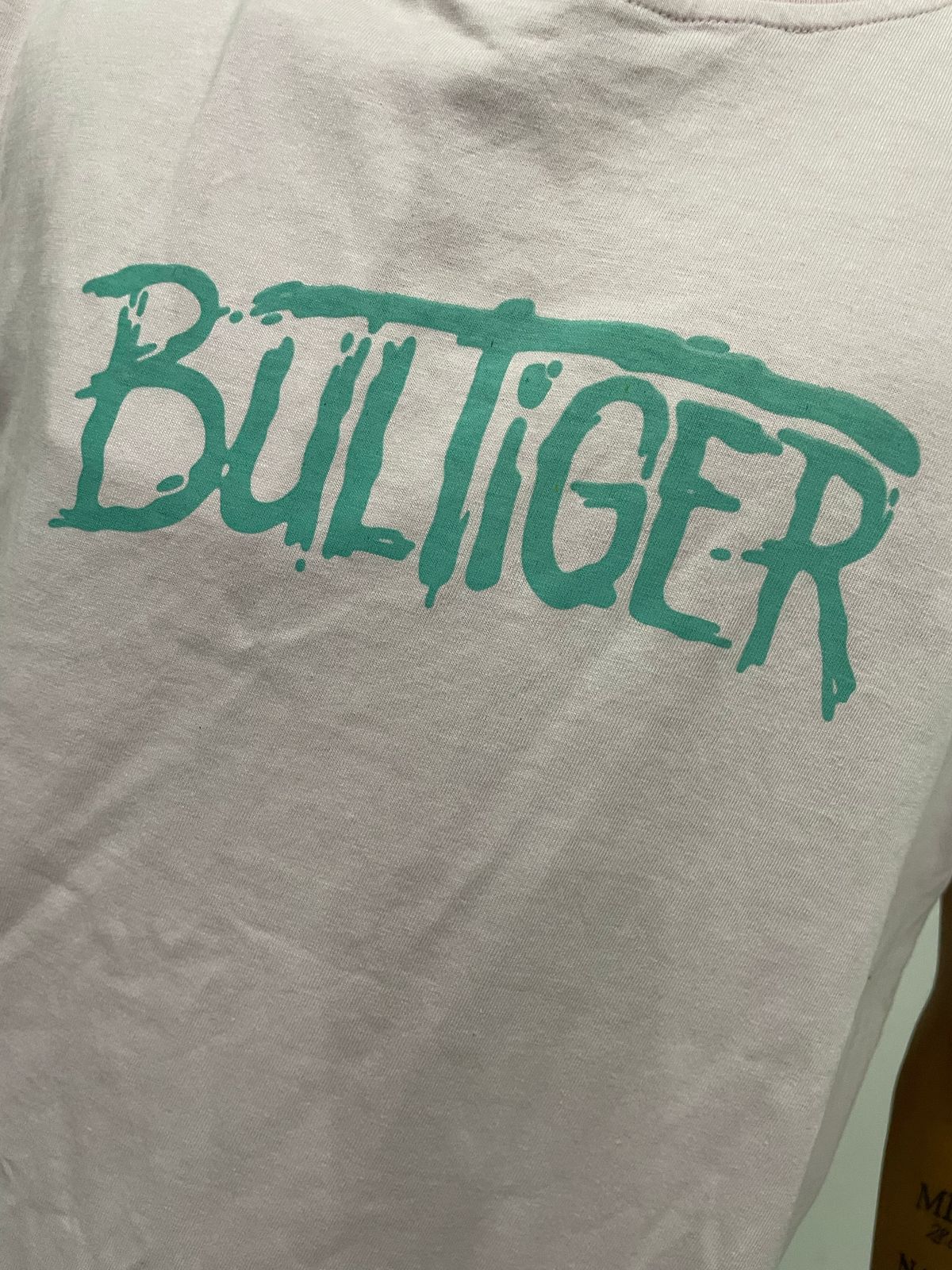 Polo Bultiger rosado / Logo verde