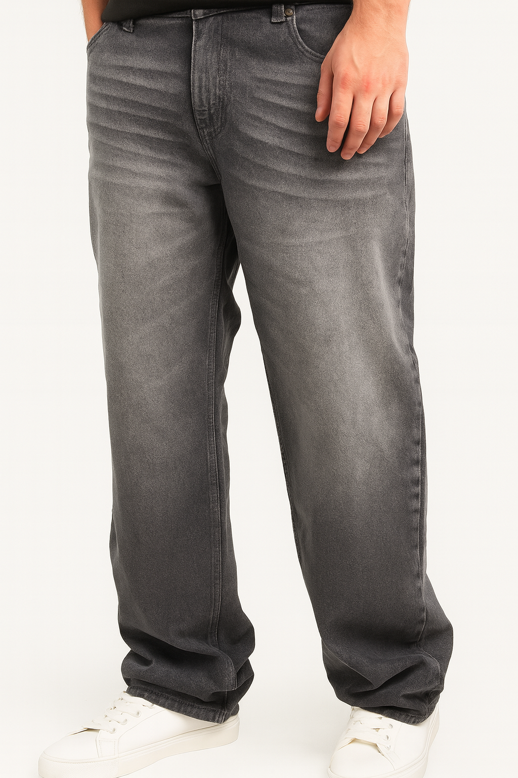 PANTALON LEVERAGE BAGGY PLOMO