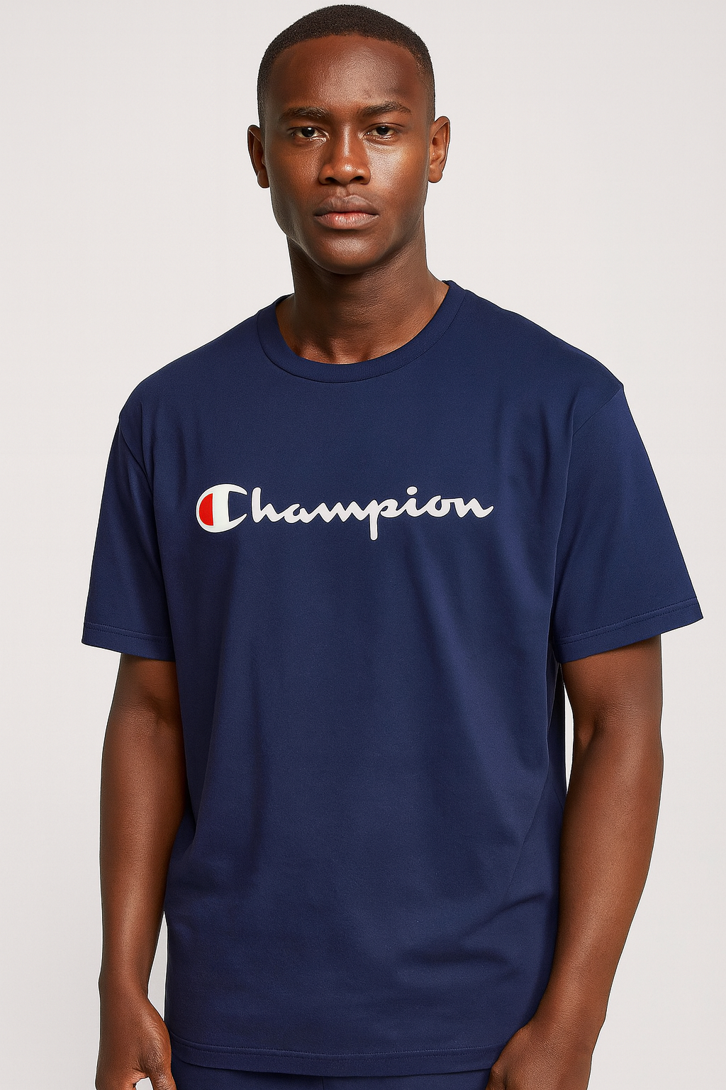 POLO CHAMPION AZUL MARINO / LOGO BLANCO