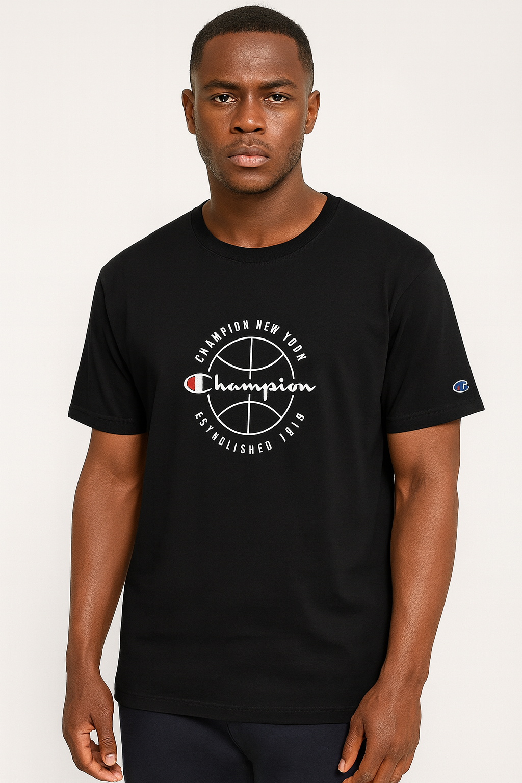 POLO CHAMPION NEGRO NEW YORK