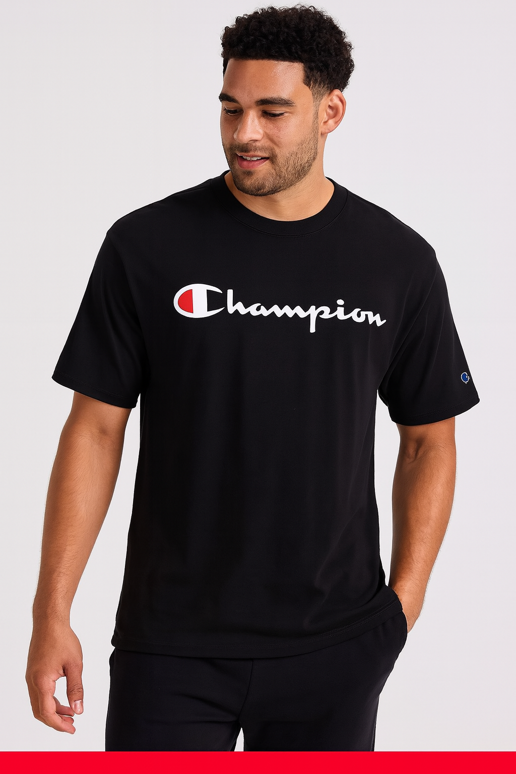 POLO CHAMPION NEGRO CLASICO