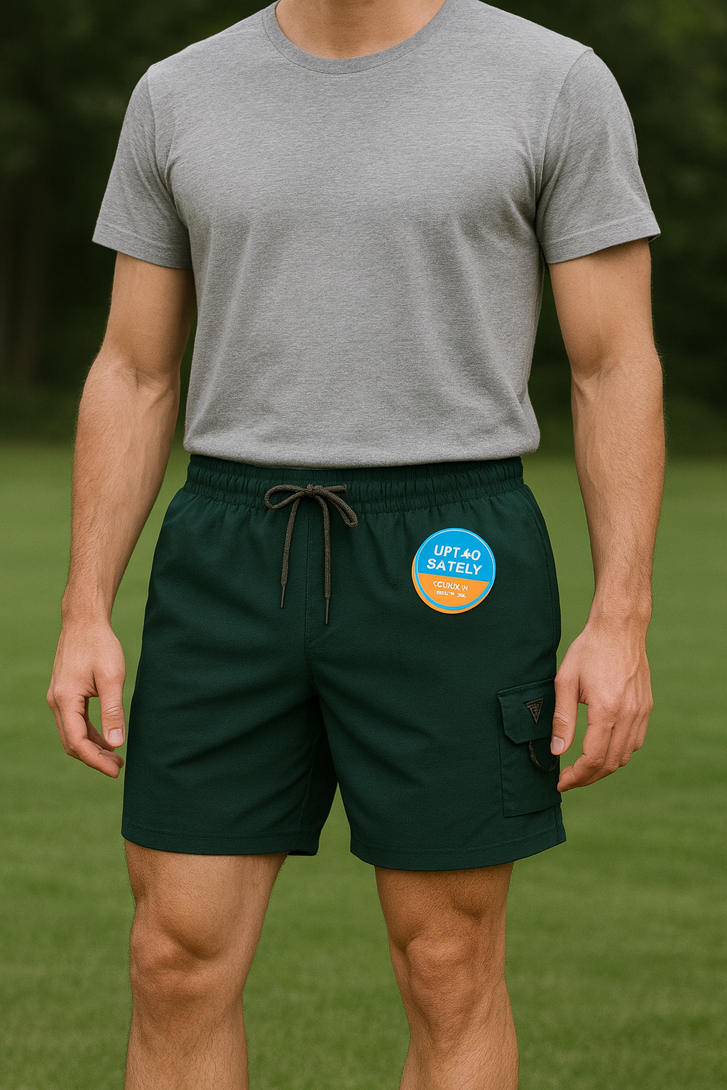 SHORT COLUMBIA VERDE PETROLEO