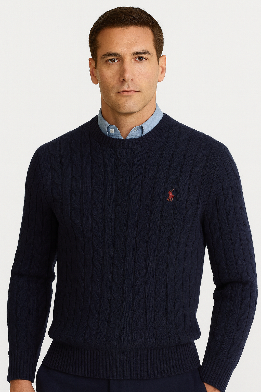 Suéter Tejido azul marino Polo Ralph Lauren - Cuello Redondo