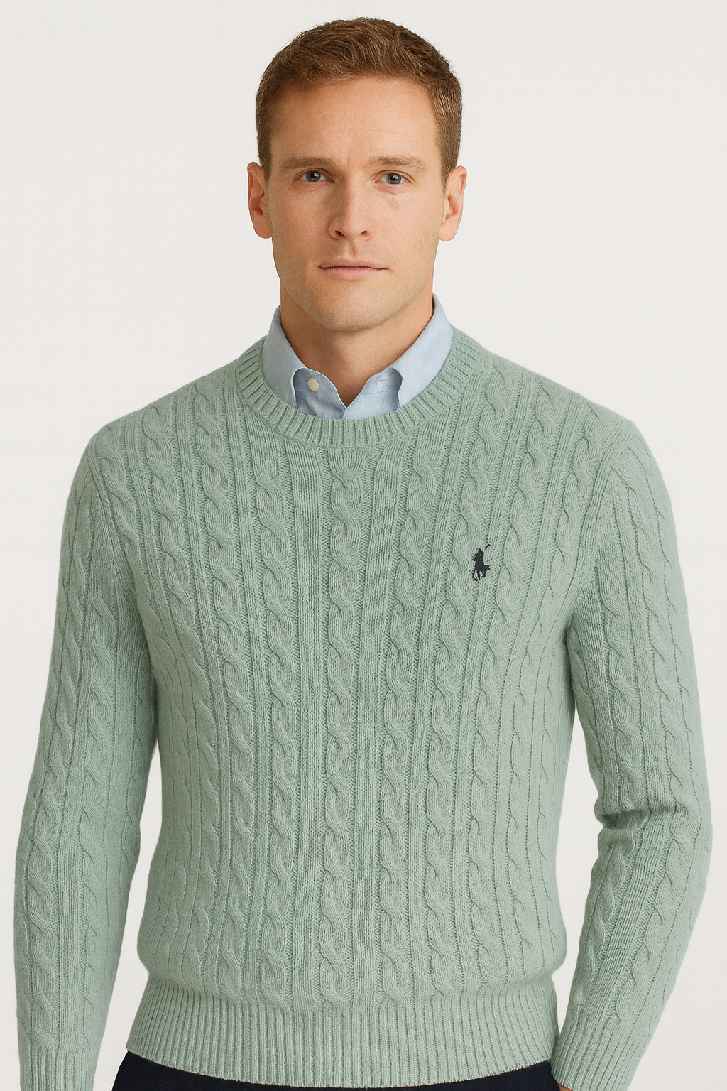 Suéter Tejido verde Polo Ralph Lauren - Cuello Redondo