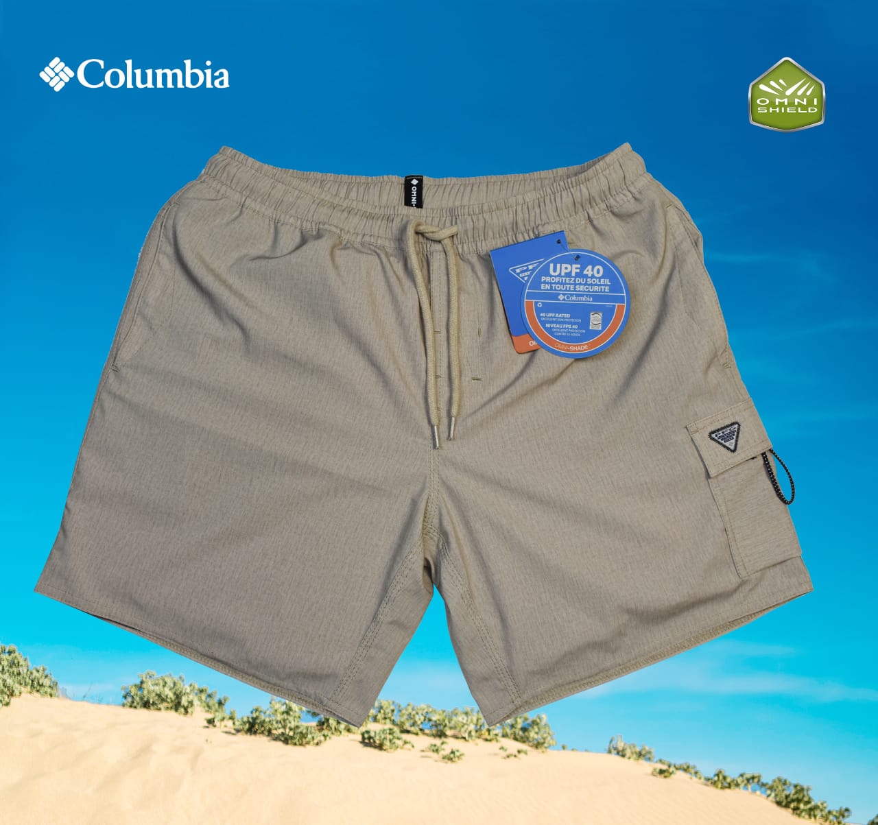 SHORT COLUMBIA CREMA