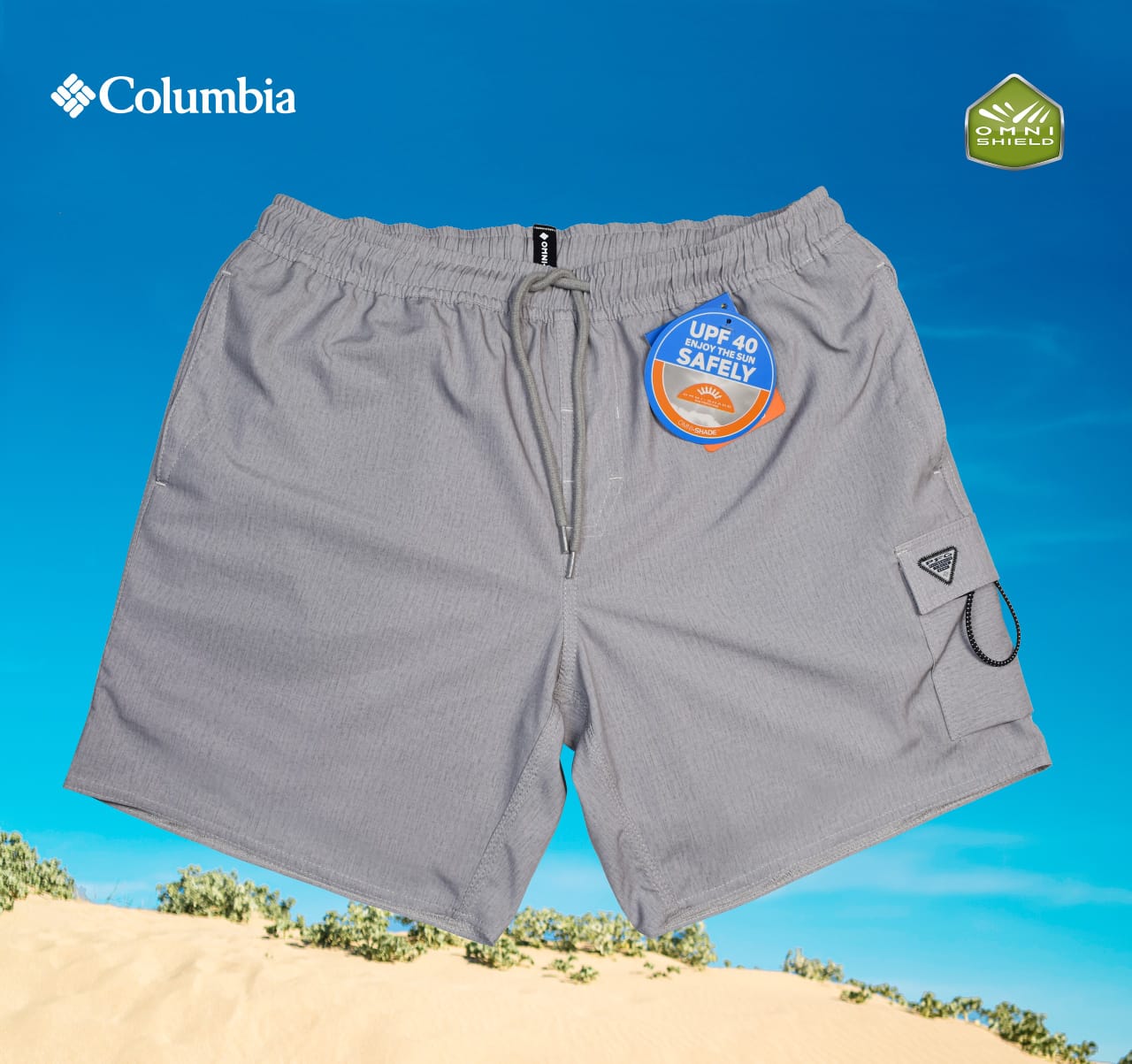 SHORT COLUMBIA LILA CLARO