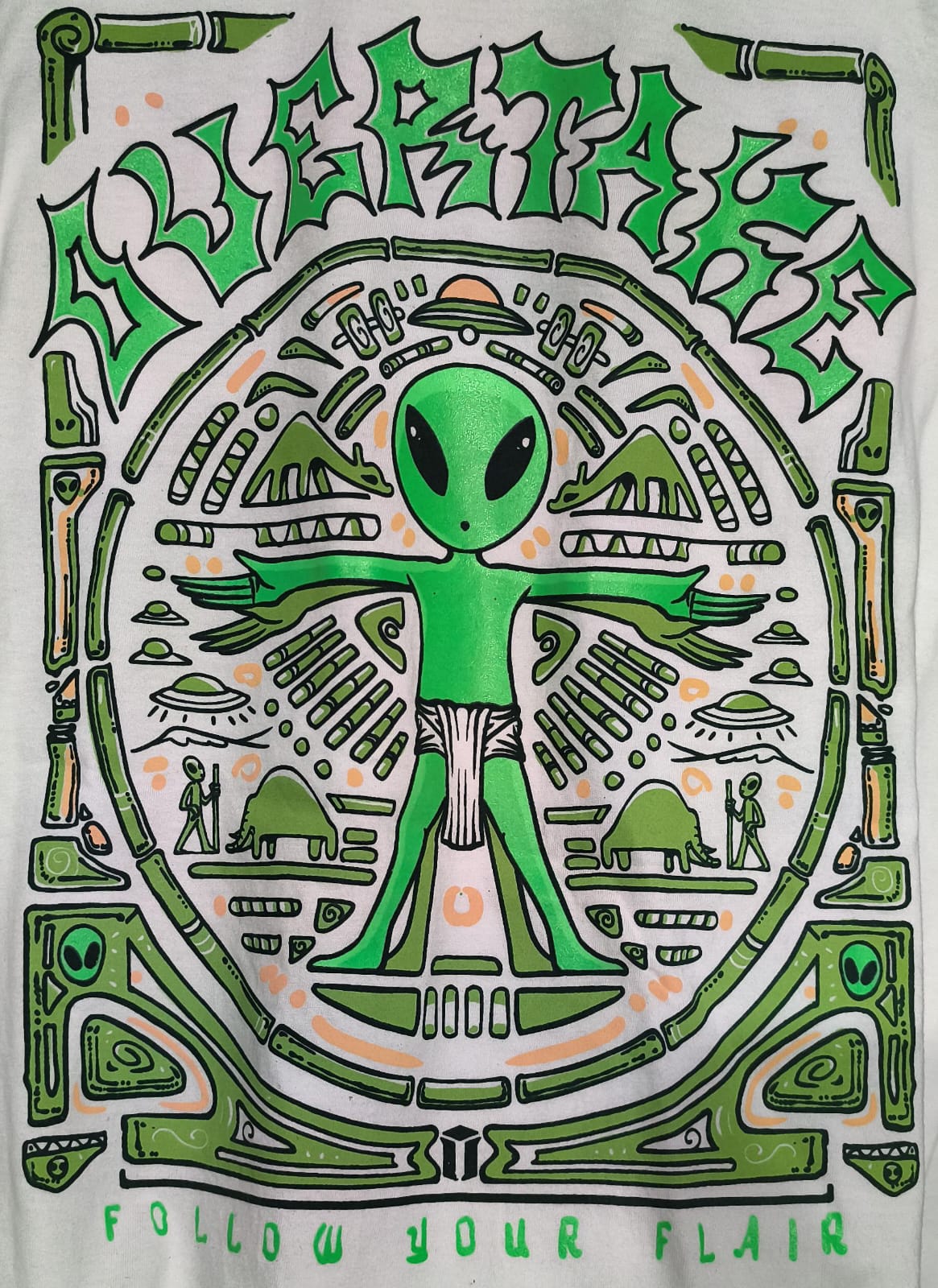 POLO CLASICO OVERTAKE / BLANCO / LIGHTING ACID LIGHT