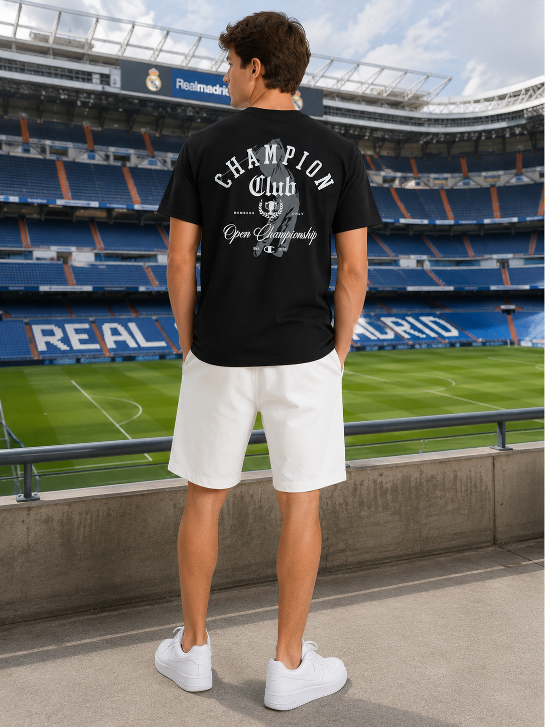 POLO  CHAMPION NEGRO / LAURELES