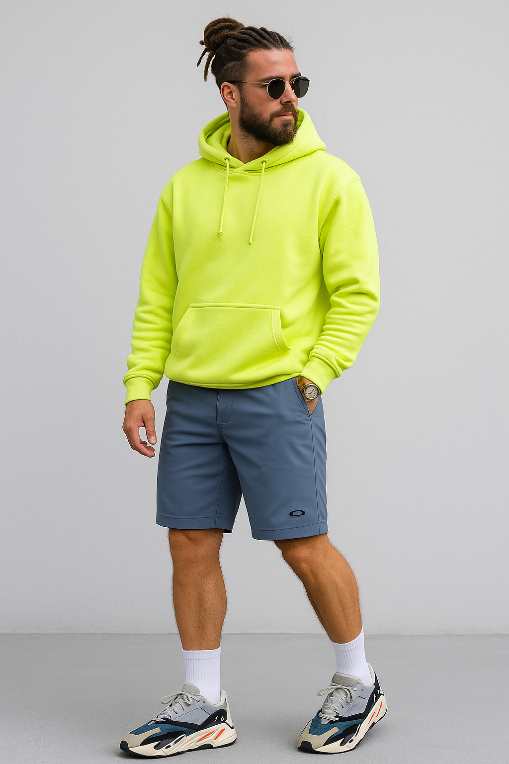 SHORT OAKLEY / GRIS ACERO