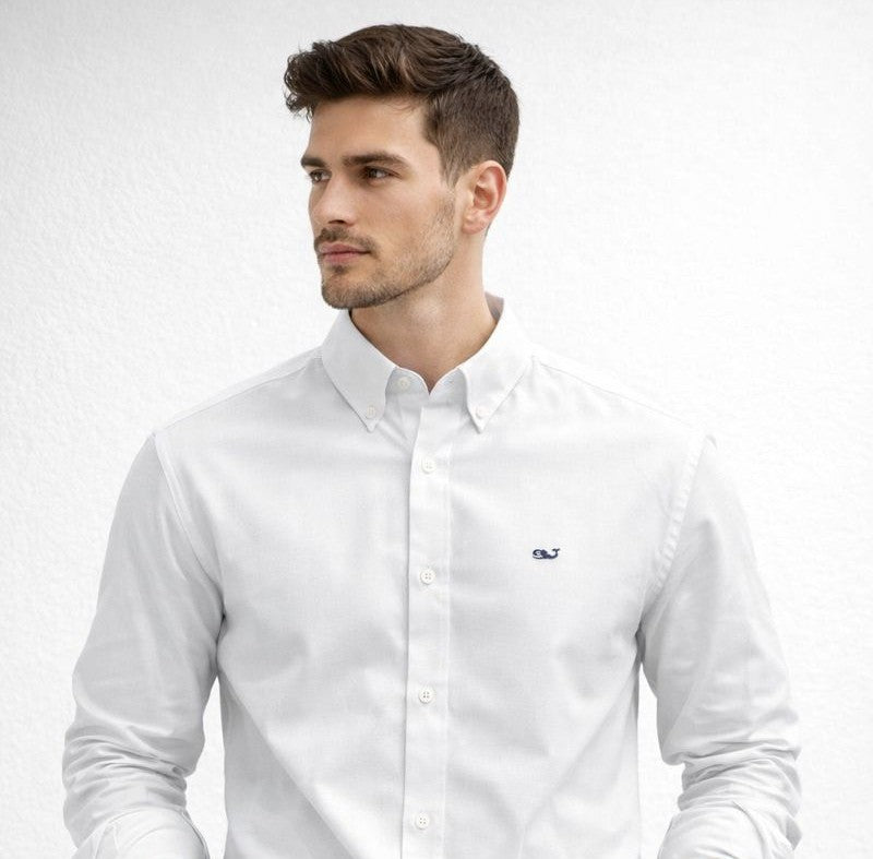 CAMISA MANGA LARGA VINEYARD / BLANCA