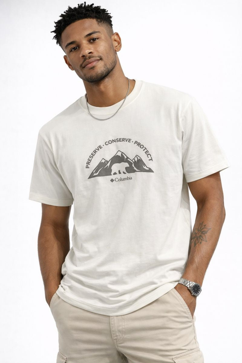 POLO COLUMBIA / BLANCO / OSO PROTECT