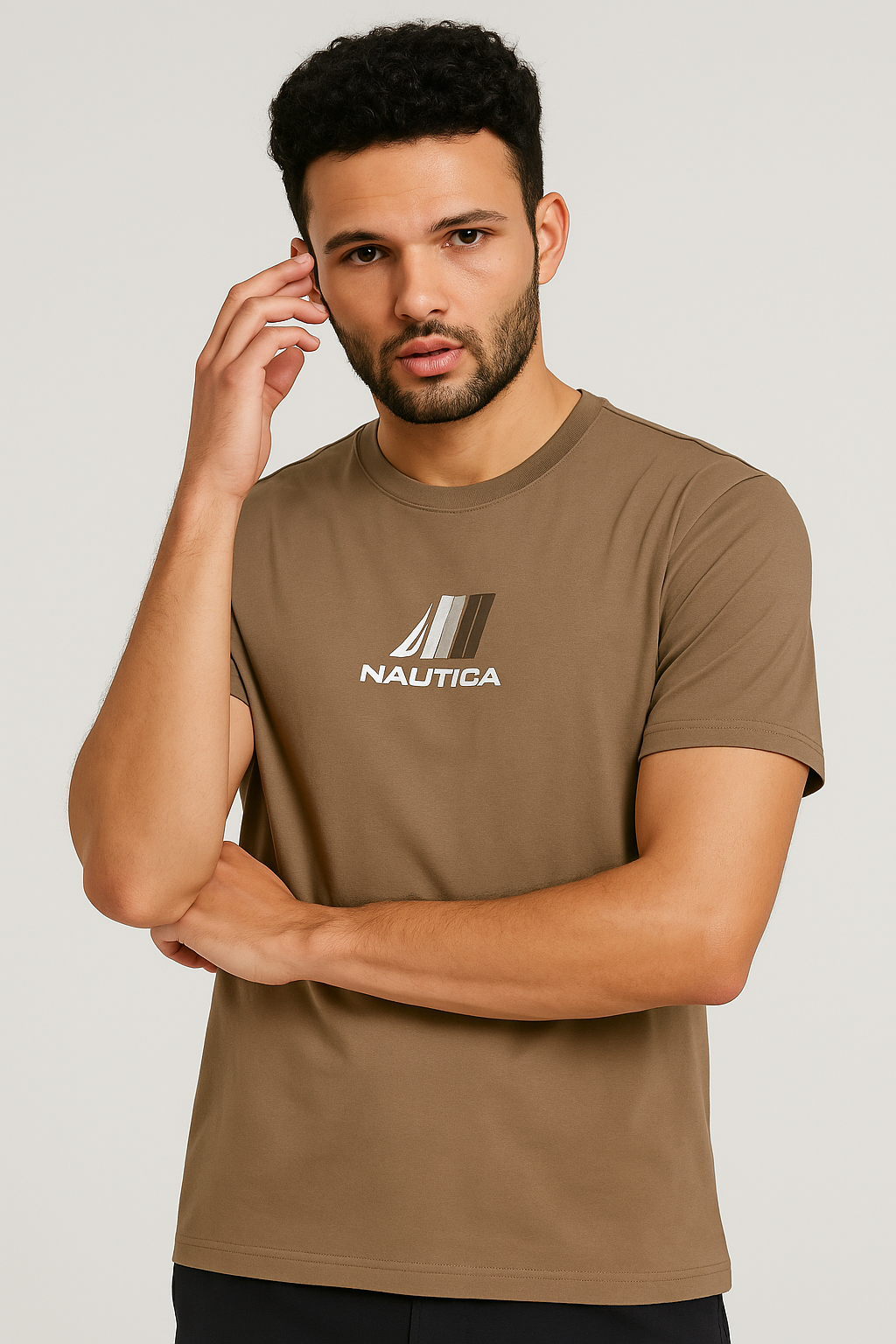 POLO NAUTICA MARRON