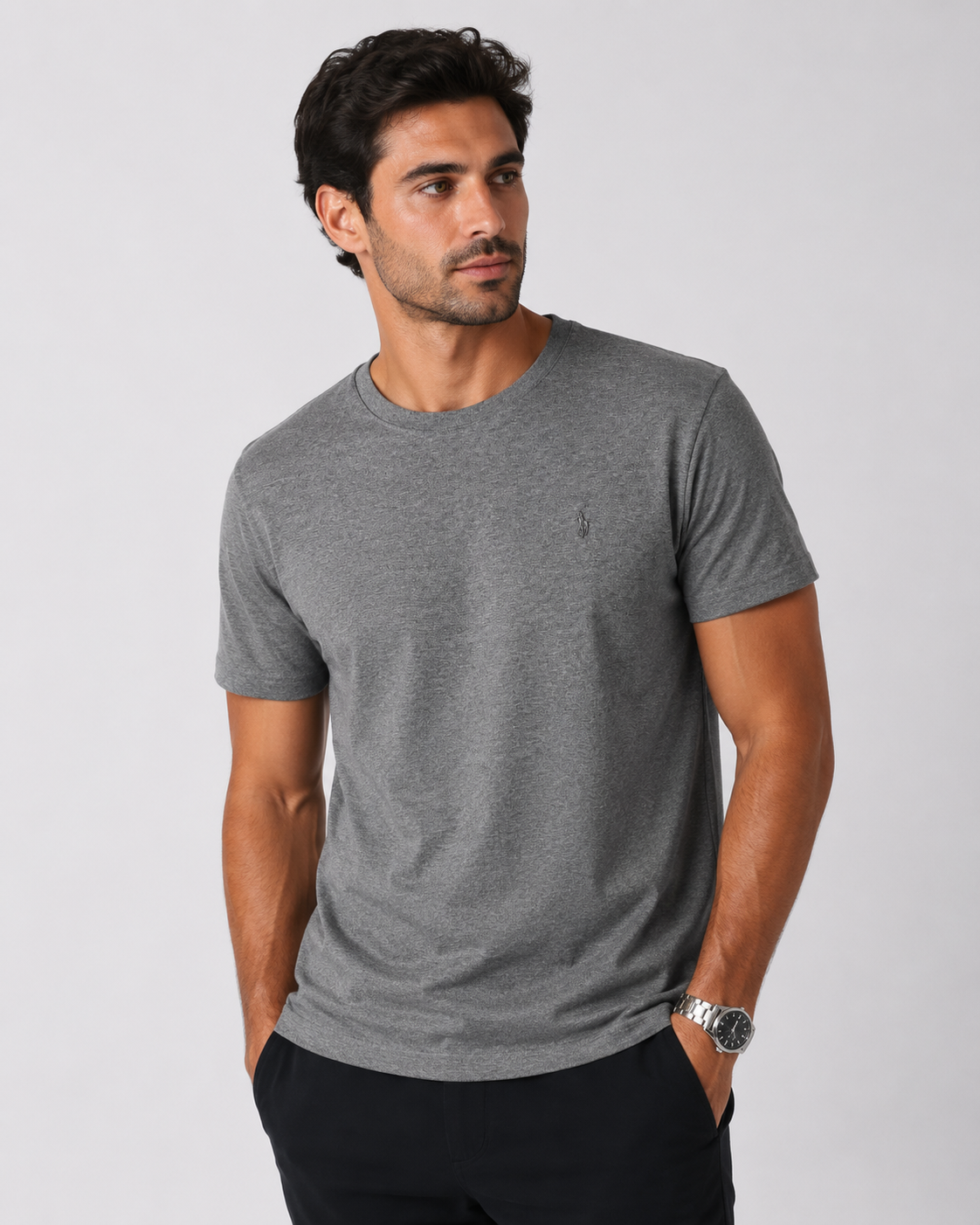 POLO RALPH LAUREN CLASICO / GRIS