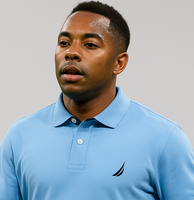 POLO CAMISERO NAUTICA CELESTE / LOGO AZUL MARINO